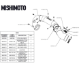 Sací potrubí Mishimoto MMAI-CTR-17UBK pro Honda Civic Type-R 2017+ Černé-5