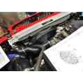 Mishimoto 92-99 BMW E36 Fan Shroud + CNTRL 1/8