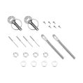 JRspec sliding bonnet pins - silver-1