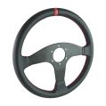 Sportovní volant FMIC.Pro Classic kůže 350mm odsazení 33mm červený-6