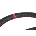 Sportovní volant FMIC.Pro Classic kůže 350mm odsazení 33mm červený-5
