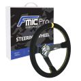 Sportovní volant FMIC.Pro Track semišový 350mm odsazení 90mm žlutý-1