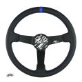 Sportovní volant FMIC.Pro Track kůže 350mm odsazení 90mm modrý-2