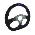 Sportovní volant FMIC.Pro D-Shape semišový 325mm odsazení 42mm modrý-6
