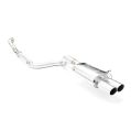 Complete exhaust system FORD Fiesta ST 180 1.6T + CATALYST Euro 4 100 CPSI-1
