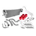 Intercooler kit pro Mazda RX-7 fd3s 13b fmrc Twin Turbo 1993-1997 Červená-1