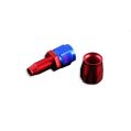 Koncovka rovná AN16 Swivel červený-2