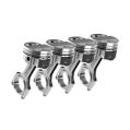 Kované písty Wiseco + Ojnice Manley Nissan 180SX 200 SX SR20DE SR20DET 2.0l 16V 86.00mm CR 9.1-9.25:1-2