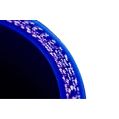 Silikonová spojka rovná 11mm Modrá standard 7,6cm-4
