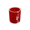Silikonová spojka rovná 76mm Červená 10cm-2
