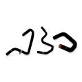 Mishimoto Ford Mustang GT Silicone Ancillary Hose Kit 2015+ Black-2