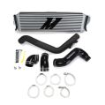 Mishimoto Honda Civic Type R Intercooler Kit 2017+ Silver w/ Wrinkle Black Pipes-1