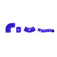 Mishimoto Mitsubishi Lancer Evolution VII/VIII/IX Upper Intercooler Pipe Kit 2001-2007 Blue Hoses-3