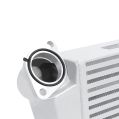 Mishimoto Subaru WRX Top Mount Intercooler Kit 2008-2014 Silver w/ Red Hose-3
