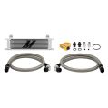 Mishimoto Universal 10 Row Thermostatic Oil Cooler Kit Silver-1