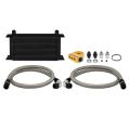 Mishimoto Universal 19 Row Thermostatic Oil Cooler Kit Black-1