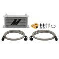 Mishimoto Universal 19 Row Thermostatic Oil Cooler Kit Silver-1
