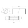 Nuke Performance Fuel Filter PF200 10 micron AN-10 - Welded stainless steel element-6