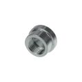AN8 Female ORB Aluminium Weld On Fitting Round Base-2