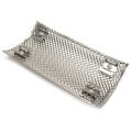 Stainless Steel 304 Pipe Shield DEI 10254 - 11,43 x 21,59cm (4.5
