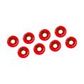 Fender Bumper Engine Bay Dress Up Washers red-2
