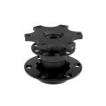 JRspec steering wheel quick release hub Černá-2