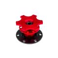 JRspec steering wheel quick release hub Červená-4