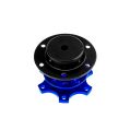 JRspec steering wheel quick release hub Modrá-3