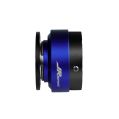 JRspec steering wheel quick release hub Modrá-3