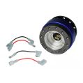 JRspec steering wheel quick release hub Modrá-4