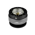 JRspec steering wheel quick release hub Srebrny-2