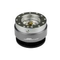 JRspec steering wheel quick release hub Srebrny-4