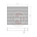Radiator core Wagner Tuning 240x251x52-1