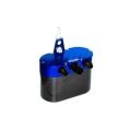 Universal Carbon Fiber Oil Catch Can - Small Blue With Fume Filter RTMG Performance-1