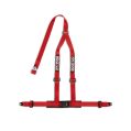 Sparco Harness 3-Points Red ECE Approved-1