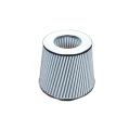 Kuželový vzduchový filtr - Montážní průměr 102mm srebrny-1