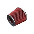 Kuželový vzduchový filtr - Montážní průměr 76mm červená-1