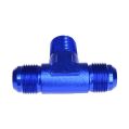 T-kus vnější / vnitřní / vnější  AN10-7/8 NPT-AN10 Modrá-1