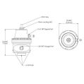 Fuel pressure regulator Turbosmart TS-0404-1022 FPR6 AN6-6