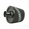 Universal Neck Black Large Aluminium Base Cone Filter Ramair JS-070-BK 70mm-2