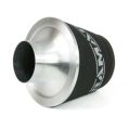 Universal Neck Black Large Aluminium Base Cone Filter Ramair JS-090-SL 89mm-2