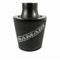 Universal Neck Black Large Aluminium Base Cone Filter Ramair JS-102-BK 60mm-1