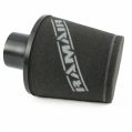 Universal Neck Black Large Aluminium Base Cone Filter Ramair JS-102-BK 60mm-2