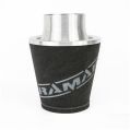 Universal Neck Black Large Aluminium Base Cone Filter Ramair JS-102-SL 60mm-1