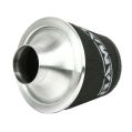 Universal Neck Black Large Aluminium Base Cone Filter Ramair JS-108-SL 80mm-3