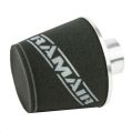 Universal Neck Black Large Aluminium Base Cone Filter Ramair JS-108-SL 80mm-4