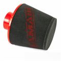 Universal Neck Black Large Aluminium Base Cone Filter Ramair JS-109-RD 102mm-2