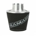 Universal Neck Black Large Aluminium Base Cone Filter Ramair JS-109-SL 102mm-1
