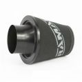Universal Neck Black Large Aluminium Base Cone Filter Ramair JS-175-100-BK 102mm-2