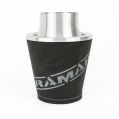 Universal Neck Black Large Aluminium Base Cone Filter Ramair JS-175-100-SL 102mm-1
